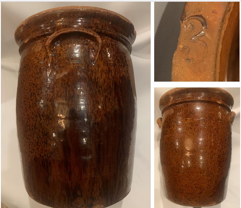 Three-gallon jar attributed to Hammett